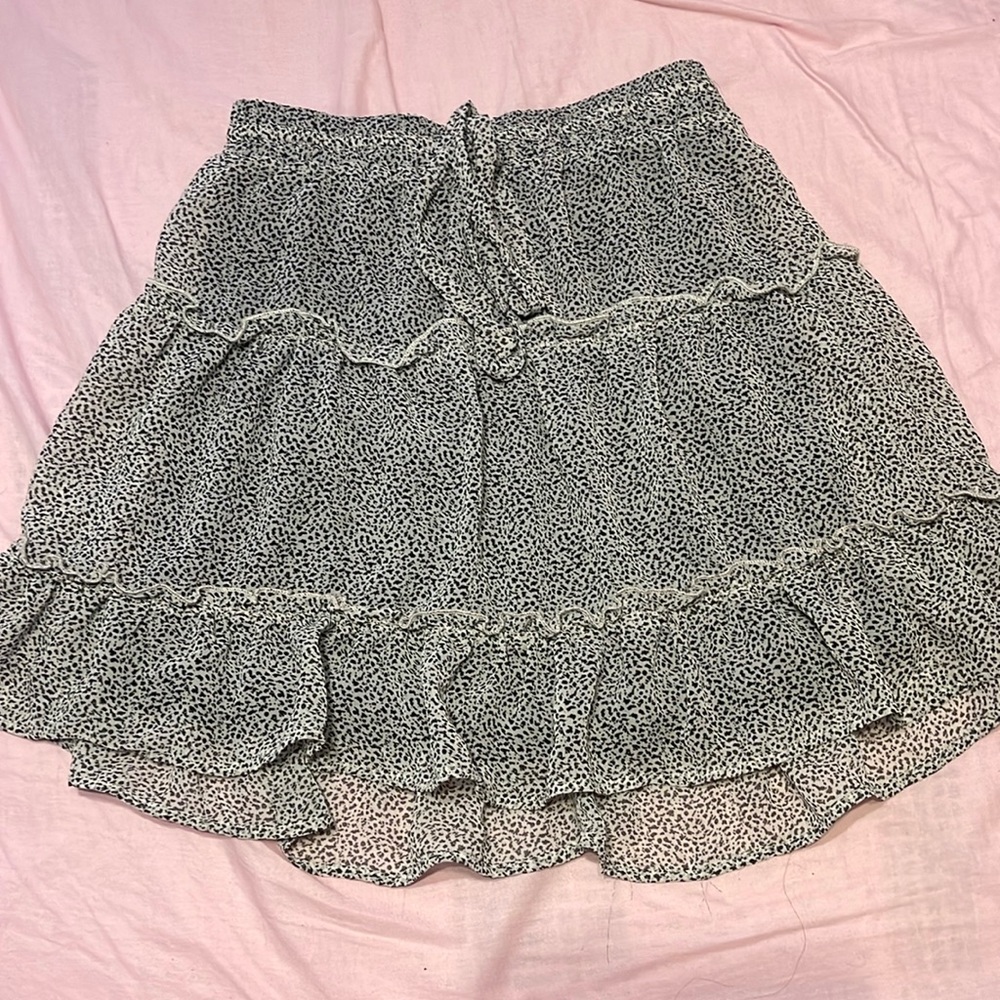 Skirt, small, black and white